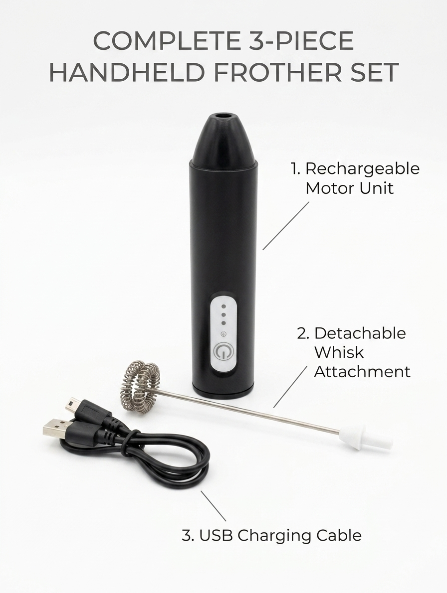 Vantage Rechargeable Milk Frother